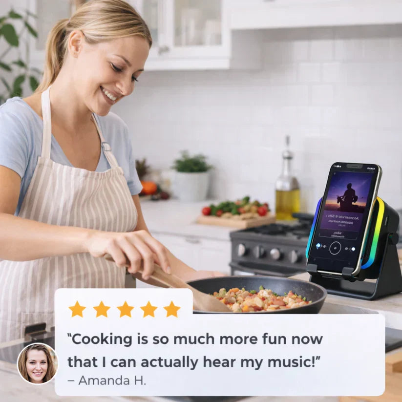 Trendora™ 3 In 1 Phone Induction Speaker